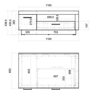 Salontafel Mantador Wit