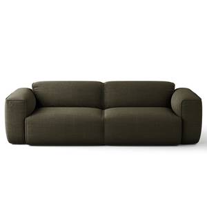 3-Sitzer Sofa HUDSON Webstoff Reeni: Antikgrün