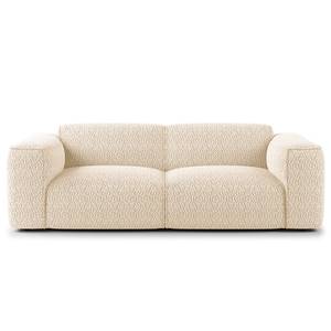 2-Sitzer Sofa HUDSON Bouclé Stoff Bony: Beige