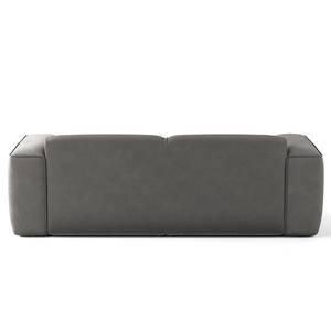 2-Sitzer Sofa HUDSON Microfaser Teda: Grau