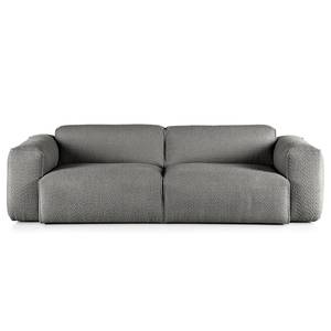 3-Sitzer Sofa HUDSON Bouclé Stoff Bony: Grau