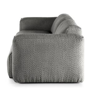 3-Sitzer Sofa HUDSON Bouclé Stoff Bony: Grau