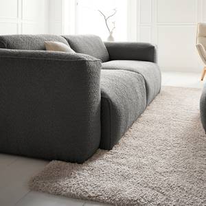 3-Sitzer Sofa HUDSON Bouclé Stoff Bony: Grau