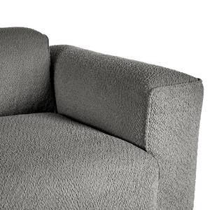 3-Sitzer Sofa HUDSON Bouclé Stoff Bony: Grau