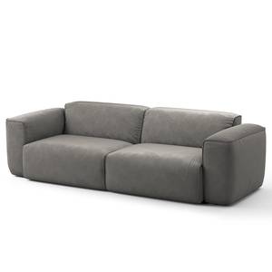 3-Sitzer Sofa HUDSON Microfaser Teda: Grau