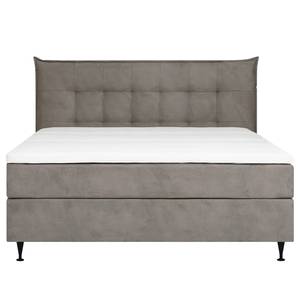 Lit boxspring Mellen Gris - 180 x 200cm