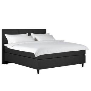 Boxspringbett Paule Schwarz - 160 x 200cm