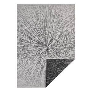 Omkeerbaar vloerkleed Aura I polypropeen - Zwart - 80 x 150 cm