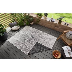 Tapis réversible Aura I Polypropylène - Noir - 200 x 290 cm