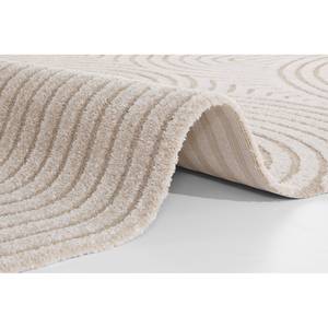 Tapis Optik Panglao Polyester / Polypropylène - Crème - 80 x 150 cm