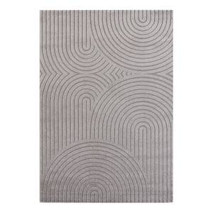 Tappeto a pelo corto Optik Panglao Poliestere / Polipropilene - Grigio - 120 x 170 cm