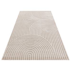 Tapis Optik Panglao Polyester / Polypropylène - Crème - 200 x 290 cm