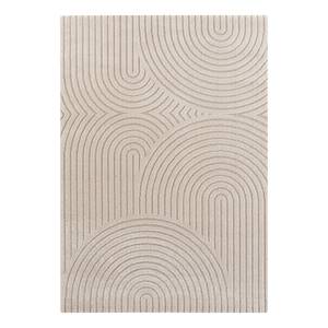 Tapis Optik Panglao Polyester / Polypropylène - Crème - 160 x 230 cm