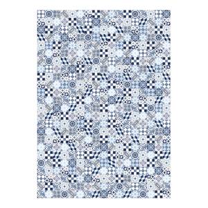 Vinylteppich Matteo Mosaik I Vinyl - Blau - 170 x 240 cm