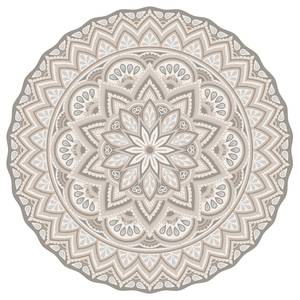 Tapis en vinyle Matteo II Vinyle - Beige - Diamètre : 170 cm