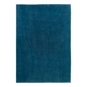 Tapis épais Orvieto Polyester - Bleu - 60 x 130 cm