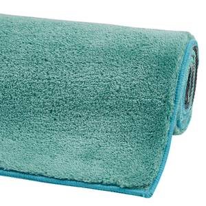 Hoogpolig vloerkleed Orvieto polyester - Turquoise - 120 x 170 cm