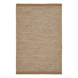 Tapis en laine Visby Laine / Coton - Taupe - 200 x 290 cm