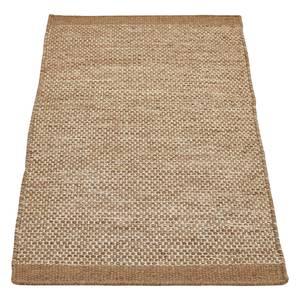 Wollteppich Visby Wolle / Baumwolle - Taupe - 65 x 130 cm