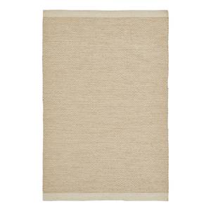Tapis en laine Visby Laine / Coton - Crème / Beige - 160 x 230 cm