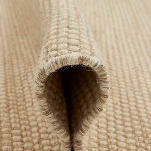 Wollteppich Visby Wolle / Baumwolle - Creme / Beige - 160 x 230 cm
