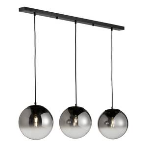 Suspension Mirror Verre fumé / Fer - 3 ampoules