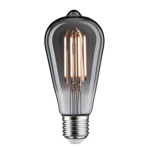 LED-Leuchtmittel Maxmo Rauchglas / Metall - 1-flammig
