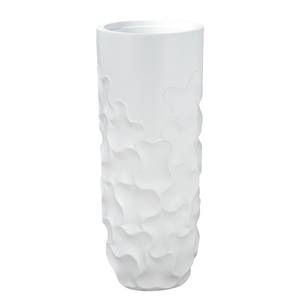 Cache-pot Samos I Fibre de verre - Blanc - 37 x 95 x 37 cm - Hauteur : 95 cm