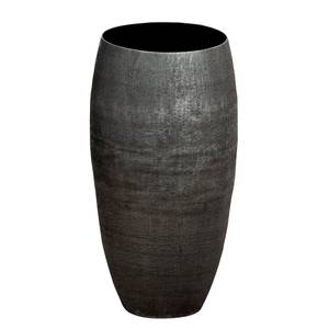 Vase Scuro Aluminium - Noir - 23 x 42 x 23 cm - Diamètre : 23 cm