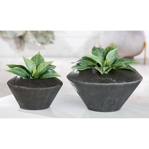 Plantenbak Scuro aluminium - zwart - 29cm x 17cm x 29cm