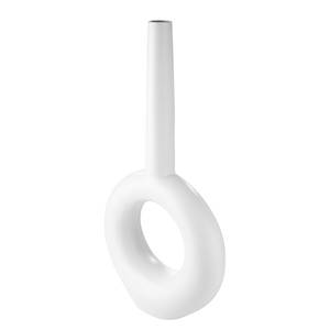 Vaso Round Alluminio - Bianco - 32cm x 58cm x 10cm