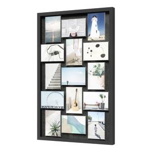 Fotolijst Pixie Multi 20% MDF/80% polyetheen - zwart - 48,895cm x 76,835cm x 4,115cm