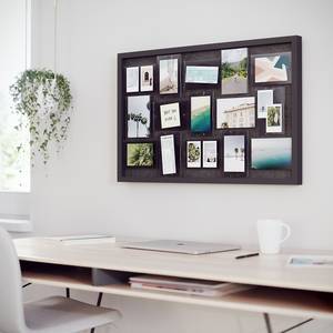 Fotolijst Pixie Multi 20% MDF/80% polyetheen - zwart - 48,895cm x 76,835cm x 4,115cm