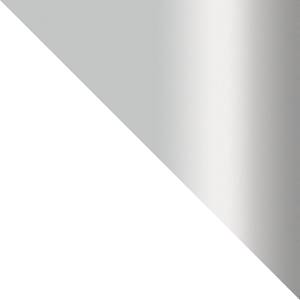 Distributeur de savon Emperor Acier / ABS - Blanc / Nickel - 8,89 cm x 20,955 cm x 13,03 cm - Blanc / Nickel