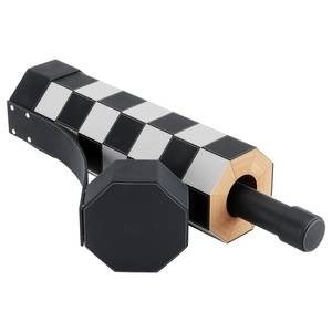 Schach-Set Rolz Polyethylen / Buche - Schwarz - 30,48cm x 2,54cm x 30,48cm