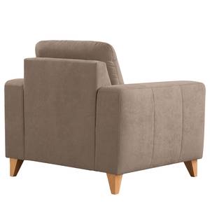 Fauteuil Gothem Geweven stof Palila: Nougatkleurig