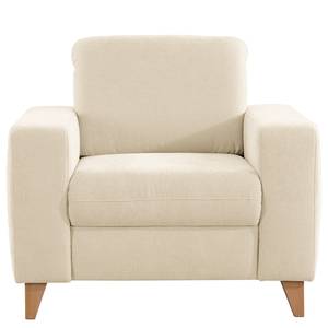 Fauteuil Gothem Tissu Palila: Crème