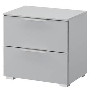 Table de chevet SKØP x2 Gris soie - Largeur : 50 cm - Aluminium