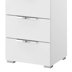 Buffet SKØP x4 Blanc alpin - Largeur : 40 cm - Chrome