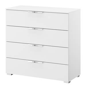 Buffet SKØP x4 Blanc alpin - Largeur : 80 cm - Chrome