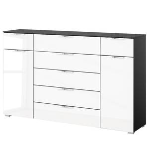 Commode SKØP x7+2 Blanc brillant / Graphite - Chrome