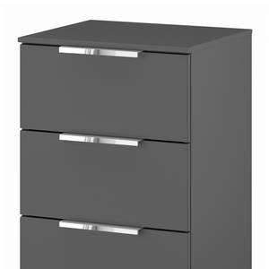 Buffet SKØP x4 Graphite - Largeur : 40 cm - Chrome