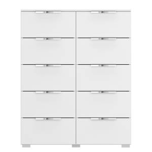 Buffet SKØP x10 Blanc alpin - Chrome