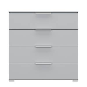 Ladekast SKØP x4 Zijdegrijs - Breedte: 80 cm - Aluminium