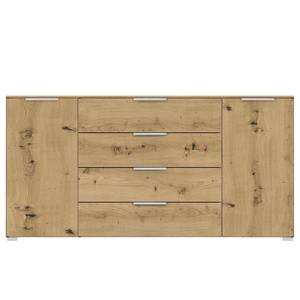 Sideboard SKØP x4+2 Eiche Artisan Dekor - Aluminium