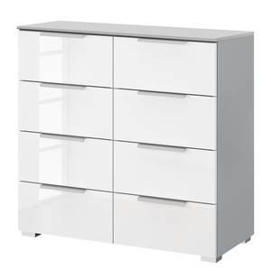 Buffet SKØP x8 Blanc brillant / Gris soie - Aluminium