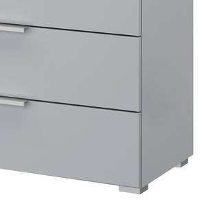 Ladekast SKØP x5 Zijdegrijs - Breedte: 80 cm - Aluminium