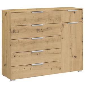 Dressoir SKØP x6+1 Eikenhoutlook Artisan - Aluminium