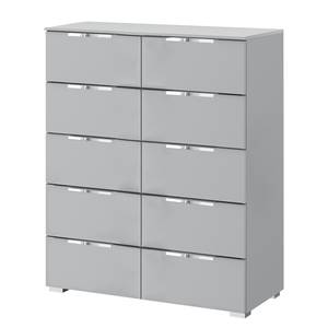 Buffet SKØP x10 Gris soie - Chrome