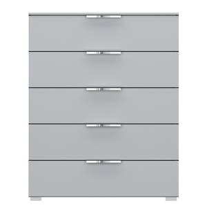 Ladekast SKØP x5 Zijdegrijs - Breedte: 80 cm - Chrome